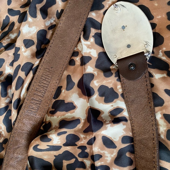 Giorgio Armani Brown Leather belt - Picture 3 of 3